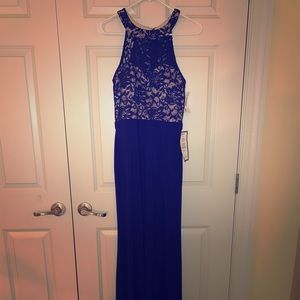 Royal Blue prom dress